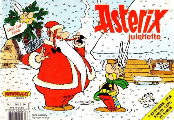 Asterix Norwegian God Jul 1990 - ASTERIX Julehefte - Christmas - Jul - used