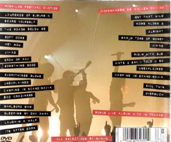 D.A.D.  DAD - Disneyland After Dark -  CD + DVD - Scare Yourself Alive LIVE  - RARE