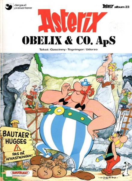 Asterix Danish Nr. 23 - ASTERIX Obelix & Co. ApS- 1978 - used