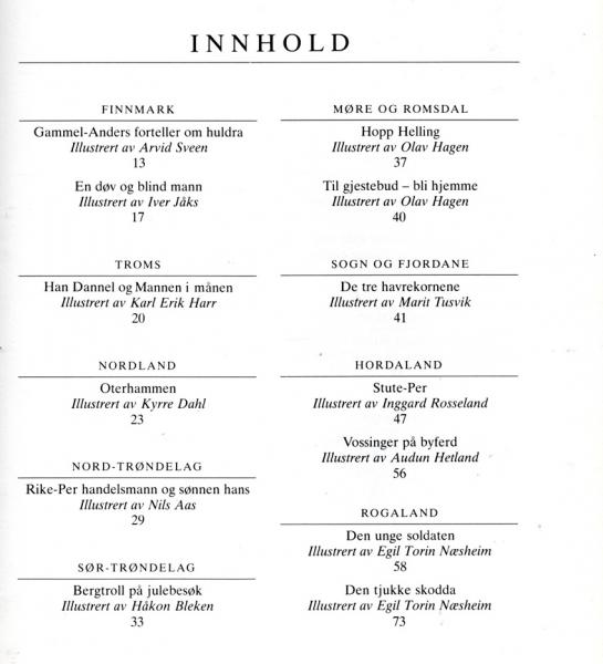Buch Märchenbuch 19 Geschichten NORWEGISCH Norge Rundt Med Eventyr Norsk NORWEGIAN