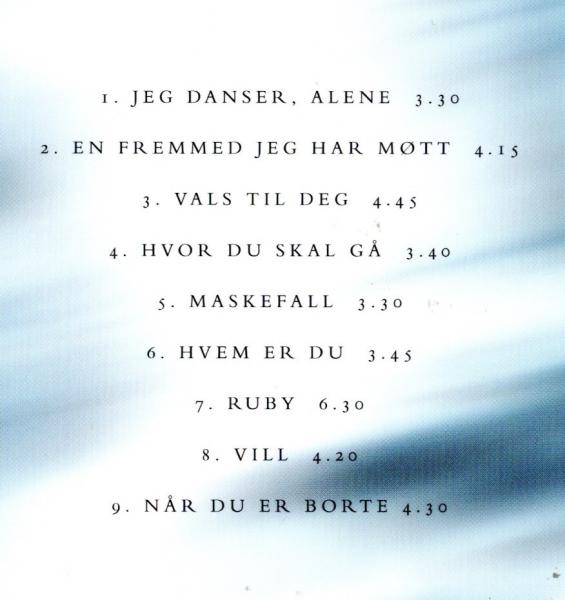 CD Silje Nergaard - Hjemmefra - Norway Norwegian - Digipack - 1996 - RARE