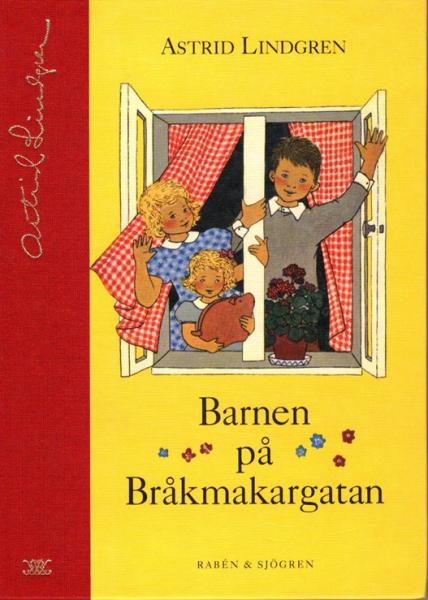 Astrid Lindgren book Swedish - Lotta - Barnen på pa Bråkmakargatan - used