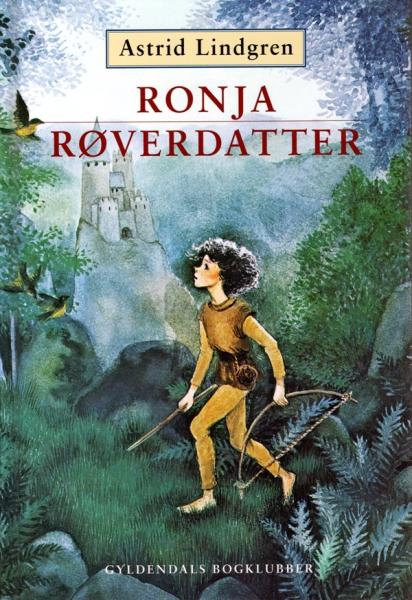 Astrid Lindgren book DANISH - Ronja Roverdatter - Dansk