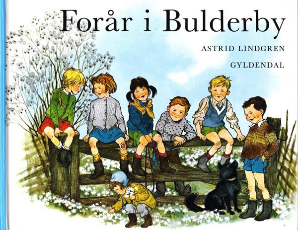 Astrid Lindgren book DANISH - Forår i Bulderby  - Bullerby - used