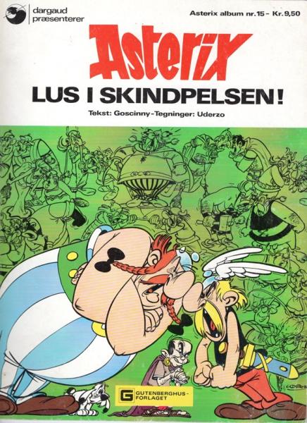 Asterix Danish Nr. 15  - ASTERIX Lus i skindpelsen! - 1983 - used