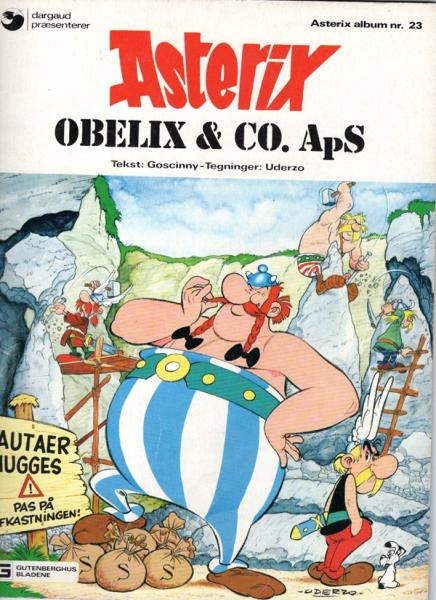 Asterix Danish Nr. 23 - ASTERIX Obelix & Co. ApS- 1978 - used