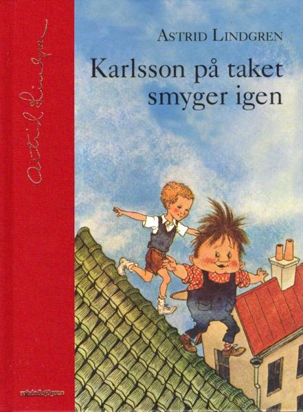 Astrid Lindgren book Swedish - Karlsson på pa taket smyger igen