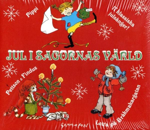 3 CD SCHWEDISCH - Jul i Sagornas Värld - Pettson & Findus får julbesök - Pippi och Lotta - 15 Lieder Weihnachten