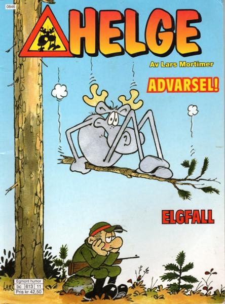 Hälge Helge Comic Elch Lars Mortimer - NORWEGIAN Album Gubbevarsel Norway