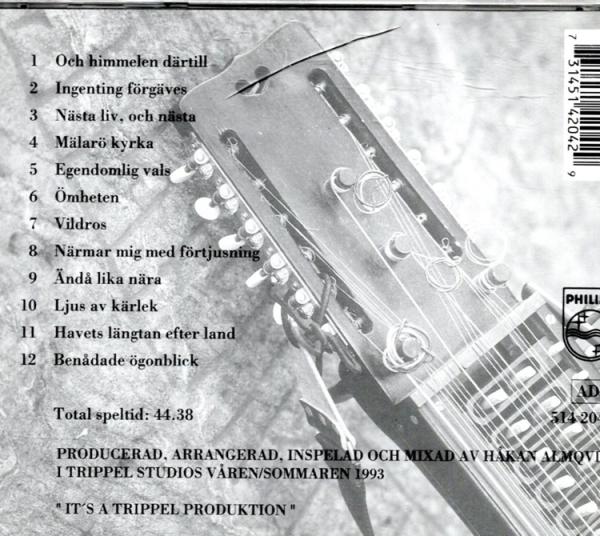 CD Asa åsa Jinder Och Himmelen Därtill Folkmusik schwedisch 1993 Folk Schweden