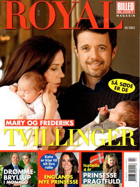 Royal Kongehuset Dänemark - Mary og Frederik Tvillinger - Prinzessin Mary Prinz Frederik 2011 - Königin Margrethe
