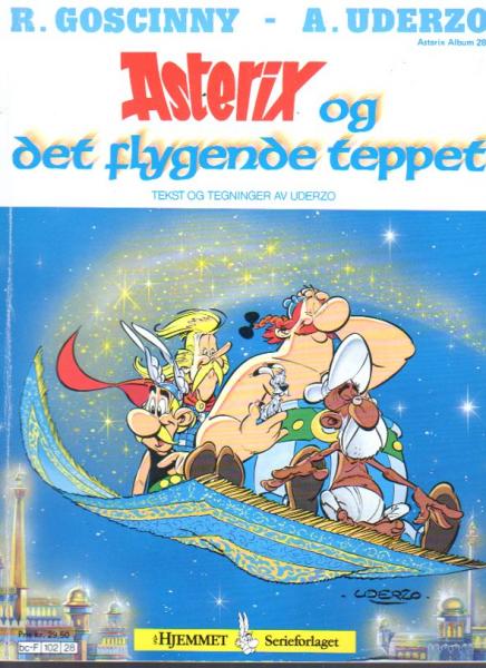 Asterix norwegisch Nr. 28  - ASTERIX Og Det Flygende Teppet - 1987 - gebraucht