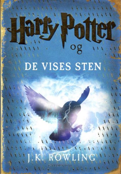 Buch Harry Potter Og De Vises Sten DÄNISCH Stein der Weisen RARE COVER EDITION 2007