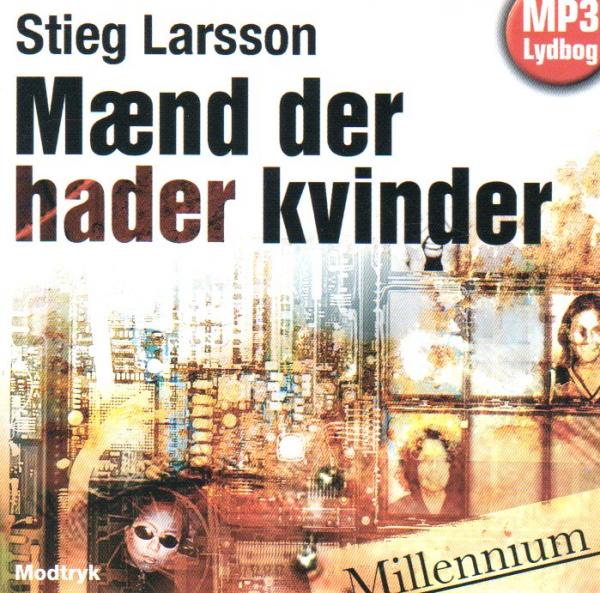 Stieg Larsson - 2 MP3-CD Danish - Millennium Maend der hader kvinder