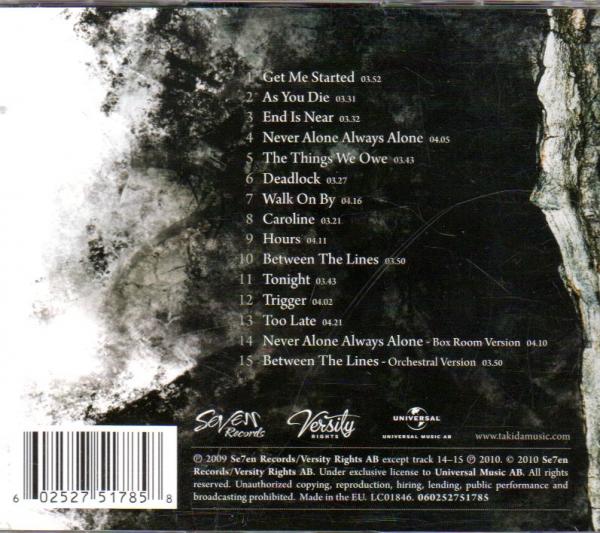 Takida - The Darker Instinct - PLATINUM EDITION , 2009, RAR , RARE